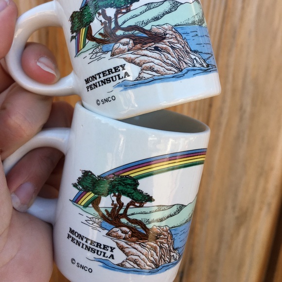 Other - 1983 Monterey Peninsula Espresso Cups (set of 2)